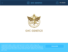 Tablet Screenshot of ghcgenetics.cz